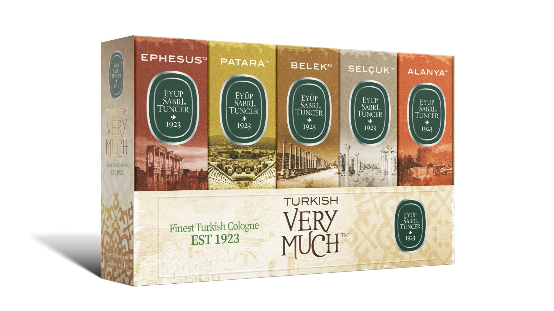 Eyüp Sabri Tuncer Kolonya 5'li 16 ml - Turkish Very Much