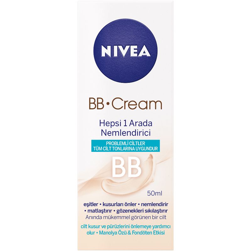 NIVEA BB KREM NEMLENDIRICI PROBLEMLI CILT 50 ML