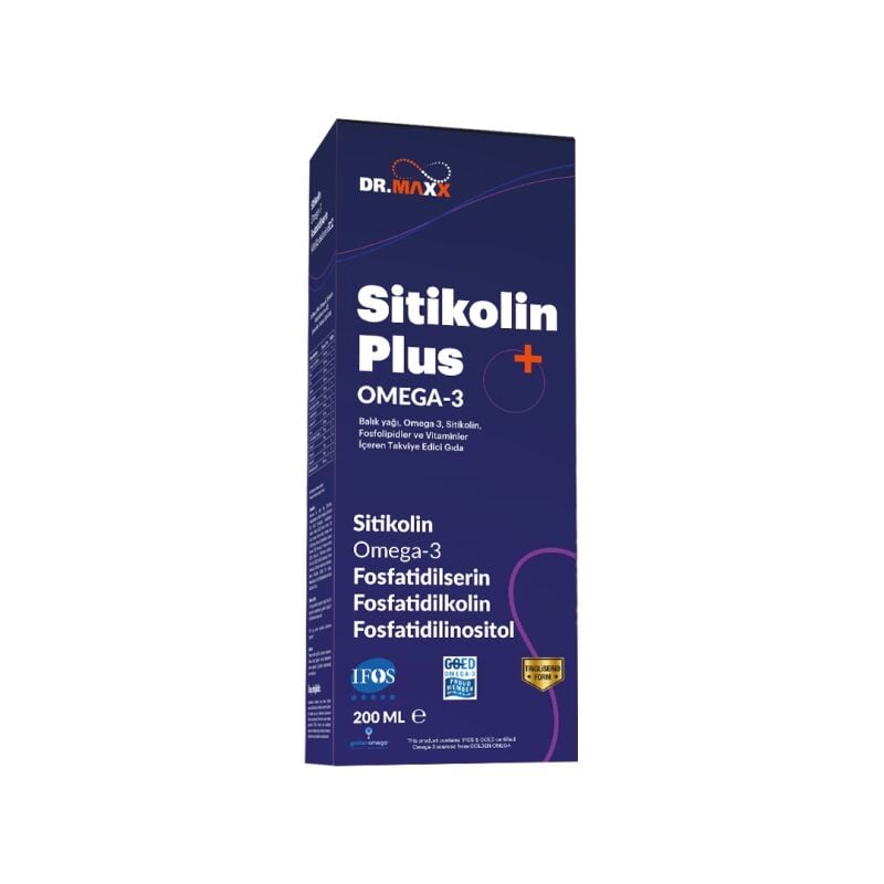 SITIKOLIN PLUS OMEGA3 200 ML SURUP DR MAXX