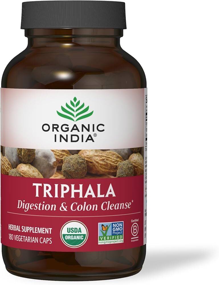 Organic India Triphala 180 Vegetarian Caps - İthal