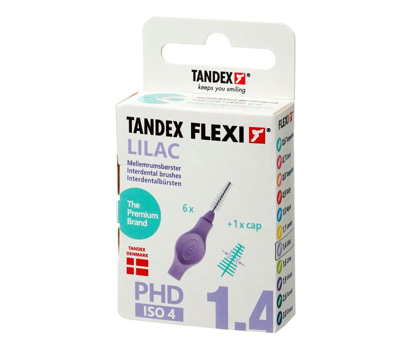 Tandex Flexi Diş Arayüz Fırçası Lilac 1,4 mm 6'lı