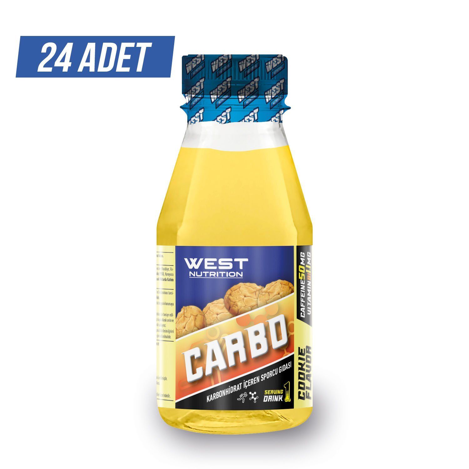 West Nutrition Carbo Karbonhidrat İçeceği 250 ml - 24 Adet
