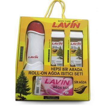 Lavin Naturel ROll-On Ağda Isıtıcı Set
