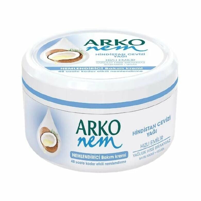 Arko Nem Hindistan Cevizi Yağı Krem 300 ml
