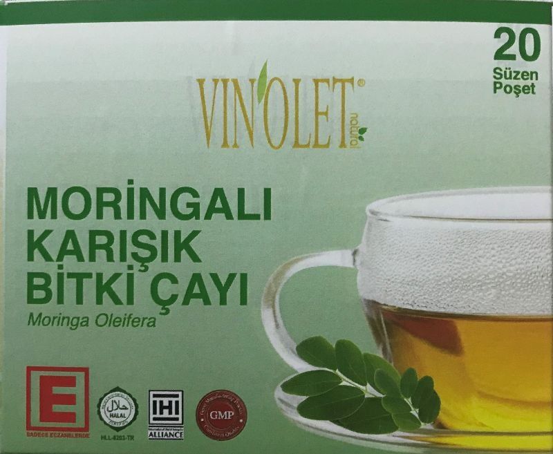 Vinolet Moringalı Karışık Bitki Çayı 20 Süzen Poşet