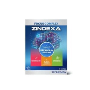 ZINDEXA SITIKOLIN + OMEGA 3 30 KAP