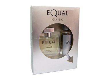 EQUAL EDT 75ML+BOD.SPL.FORMEN CLASSIC