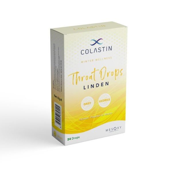 Colastin Ihlamur Aromalı Boğaz Pastili 24'lü - 10 Alana 2 Bedava