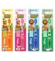 Difaş Sweet Animals Kids Diş Fırçası - 12'li Stant