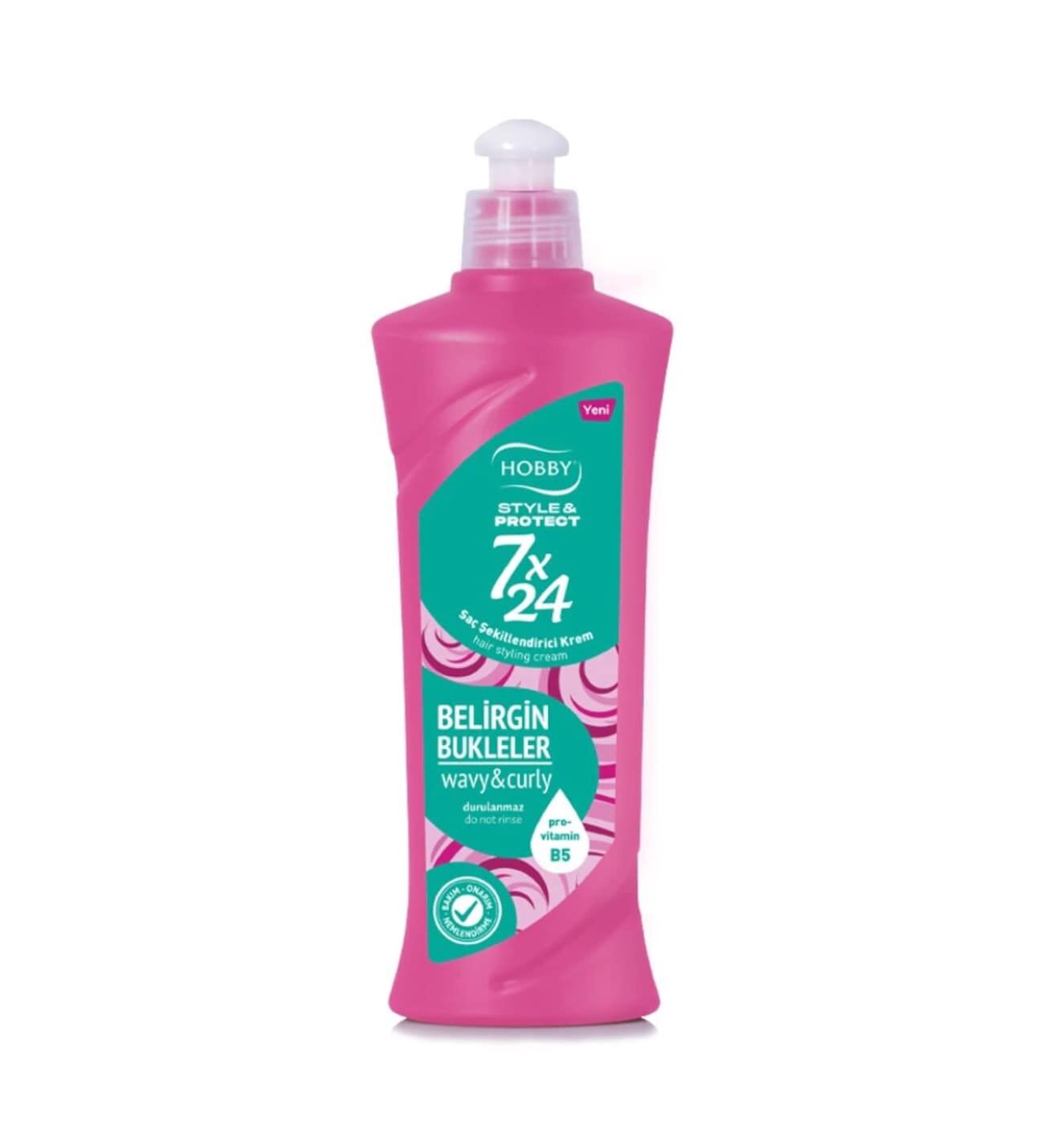 Hobby 7/24 Kıvır Kıvır Saç Şekillendirici Krem 150 ml