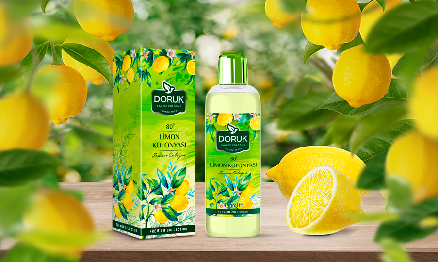 Doruk Limon Kolonya 80 Derece Pet Şişe 400 ml