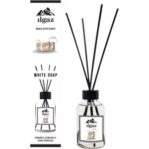 Ilgaz Bambu Çubuklu Oda Kokusu Beyaz Sabun 110 ml