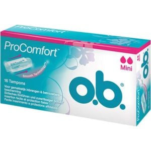 O.B Organik Mini Tampon Mini 16'lı