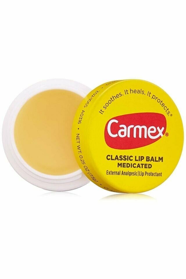 SKT:09/2024 Carmex Classic Lip Balm Kavanoz 7,5 gr
