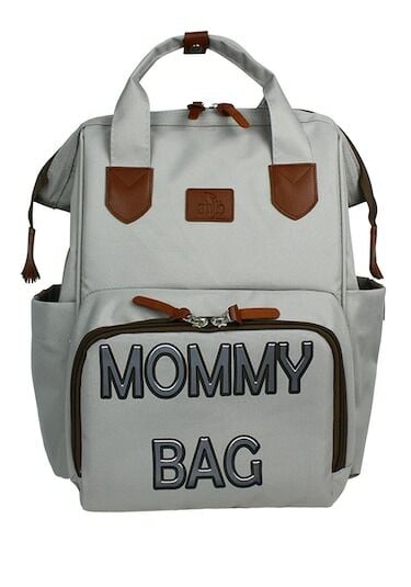 Stylo Doce Mommy Bag Anne Bebek Bakım ve Sırt Çantası Doce - Kül Gri