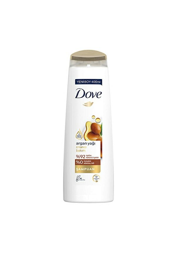 Dove Şampuan Argan Yağı ve Onarıcı Bakım 400 ml