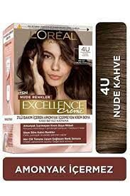 L'Oreal Paris Excellence Creme Nude Renkler Saç Boyası - 4U Nude Kahve