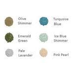 Organic Glam Eyeshadow Turquoise Blue