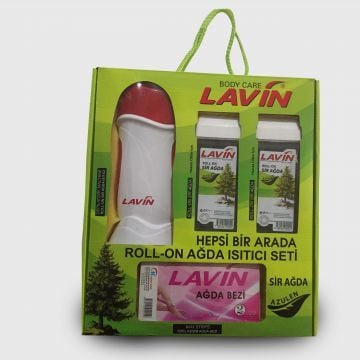 Lavin Azulen Roll-On  Ağda Isıtıcı Set