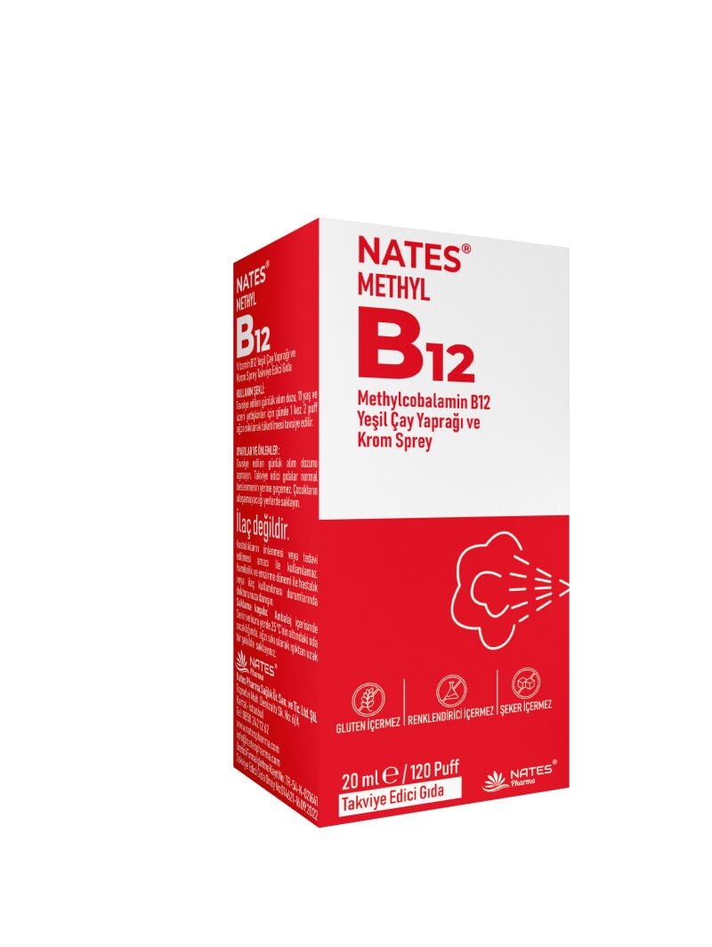 Nates B12 Sprey 20 Ml