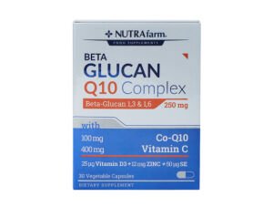 Nutrafarm Beta Glucan Q10 Complex 30 Kap