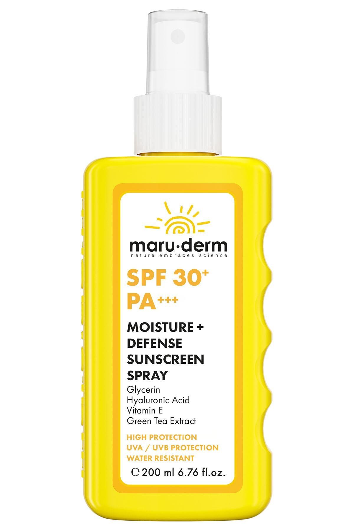 Maruderm Moisture + Defence Sunscreen Spray SPF30+ 200 ml