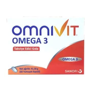 OMNIVIT OMEGA 3 YUM 60 KAP