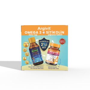 ARGIVIT MASTER FISH OIL & CITICOLINE KOFRE