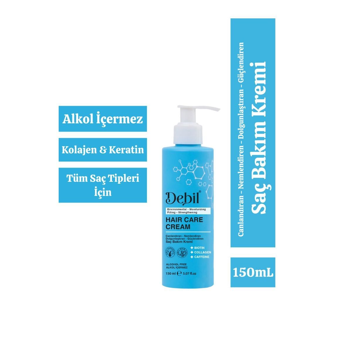 Debil Saç Bakım Kremi 150 ml