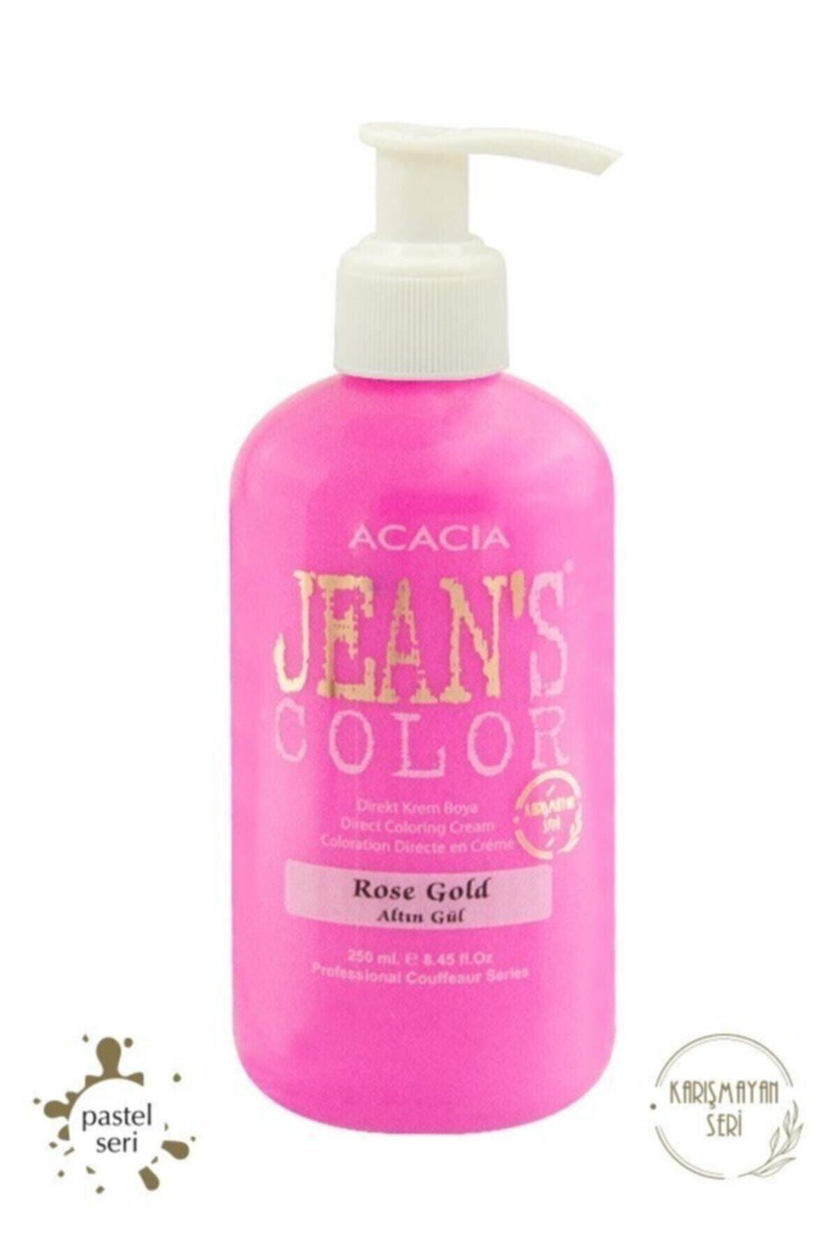 Acacia Jean's Color Saç Boyası Altın Gül 250 ml