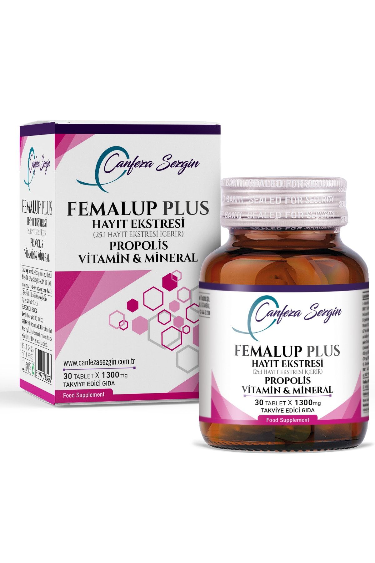 Canfeza Sezgin Femalup Plus Hayıt Ekstresi 30 Tablet