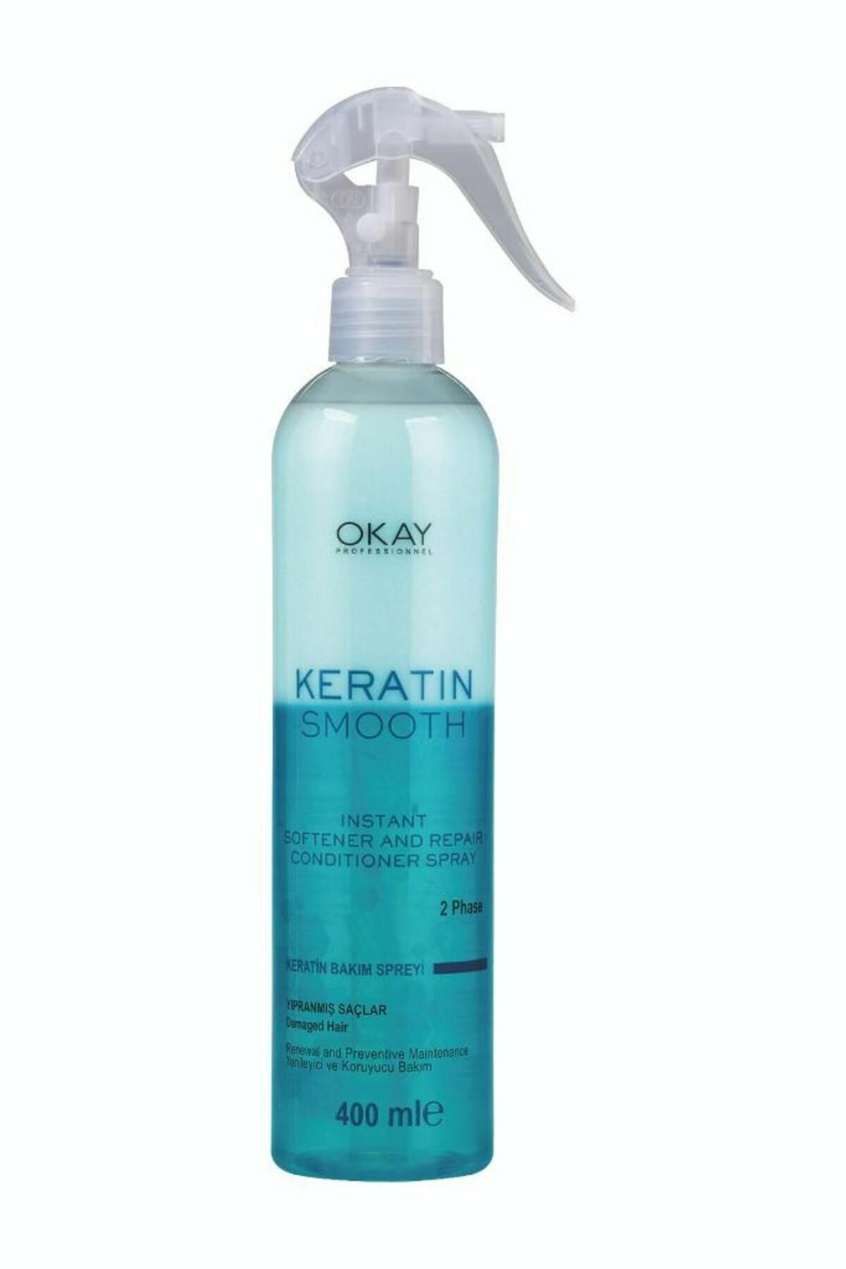 Okay Professionnel Keratin Smooth Onarıcı Bakım Spreyi 400 ml
