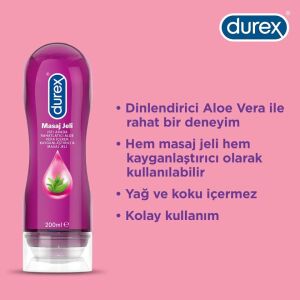 SKT:09/2024 Durex Play Aloe Vera 2'si 1 Arada Masaj Jeli 200 ml