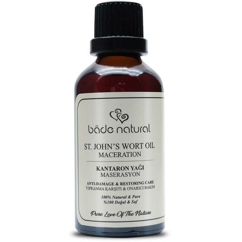 Bade Natural %100 Saf Sarı Kantaron Yağı 50 ml