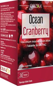 Ocean Cranberry 30 Kapsül - %25 İndirimli