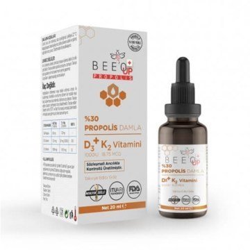Beeo Up %30 Propolıs+D3k2 Vıt