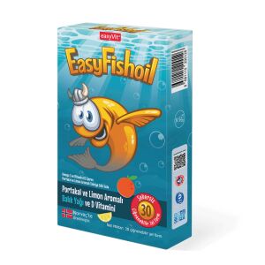 EASYFISHOIL OMEGA 3 COCUK 30 TABLET