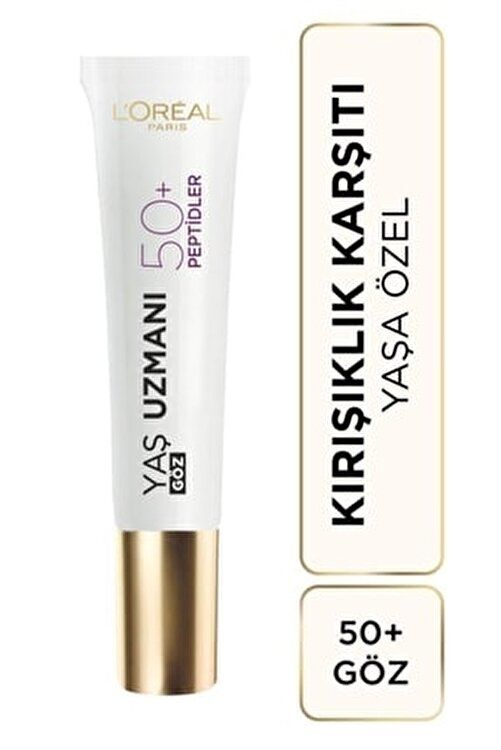 L'oreal Paris Yaş Uzmanı 50 Kırışıklık Karşıtı Sıkılaştırıcı Göz Kremi 15 ml