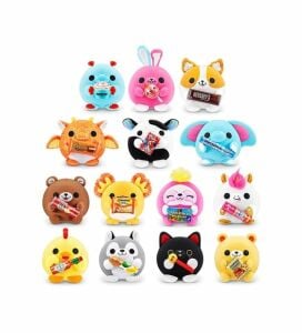 Snackles Aburcubur Sürpriz Peluş 12 cm