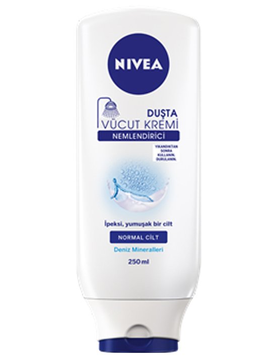 Nivea Duşta Vücut Kremi Nemlendirici 250 ml (Normal Ciltler)
