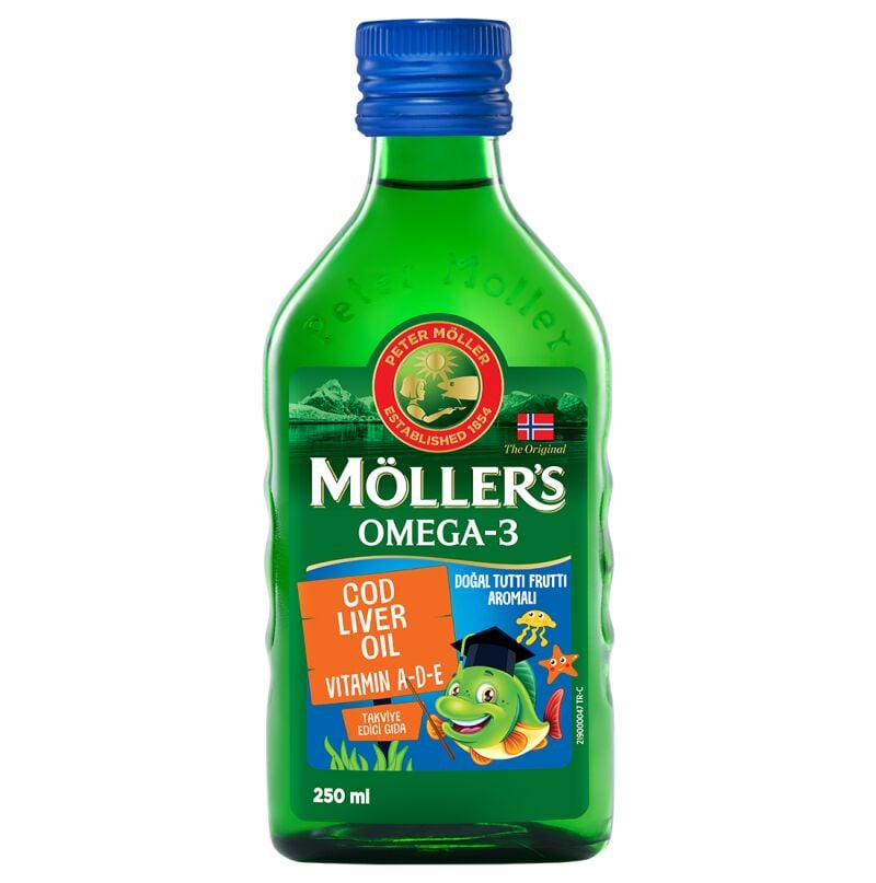 MOLLERS OMEGA 3 TUTTI FRUTTI 250 ML