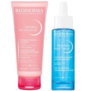 Bioderma Sensibio Foaming Gel 100 ml + Hydrabio Hyalu Serum 30 ml + Bilek Havlusu Hediye