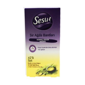 Sesu Sir Ağda Bantları Normal Ciltler 42'li Set Sarı