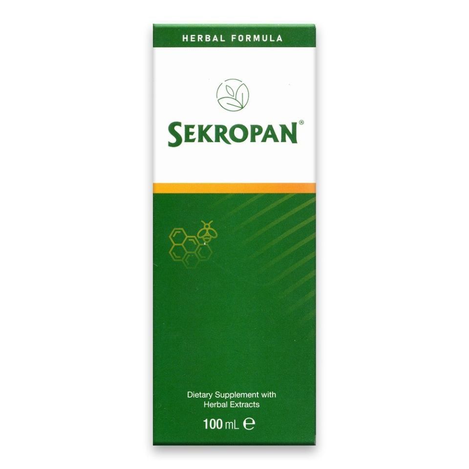 (KUTU HASARLI) Sekropan Bitkisel Şurup 100 ml