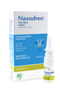 Nasodren Doğal Sinüzit Spreyi 50 mg 12'li