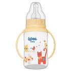 Wee Baby 744 Kulplu PP Biberon 150 ml - Sarı