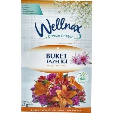 Wellnax Breeze Refresh Dolap ve Çekmece Kokusu Buket Tazeliği Kesesi