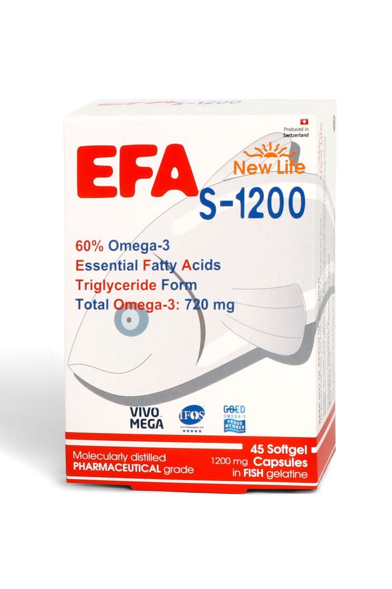 EFA SUPER 1200 MG 45 CAP