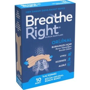 Sleep Right Klasik Normal Boy Burun Bandı 10'lu