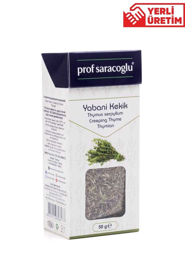 Prof Saraçoğlu Yabani Kekik 50 gr